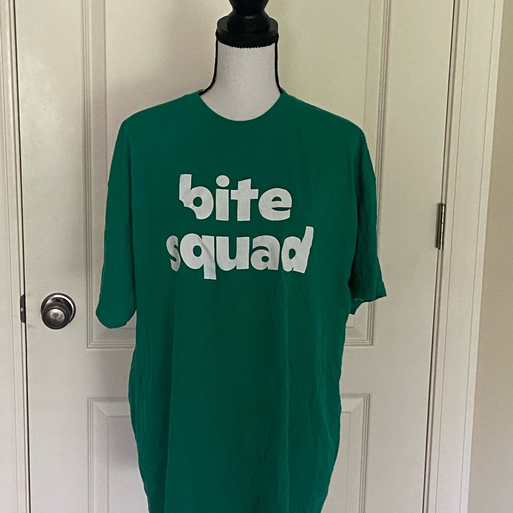 Bite squad green t-shirts unisex NWOT